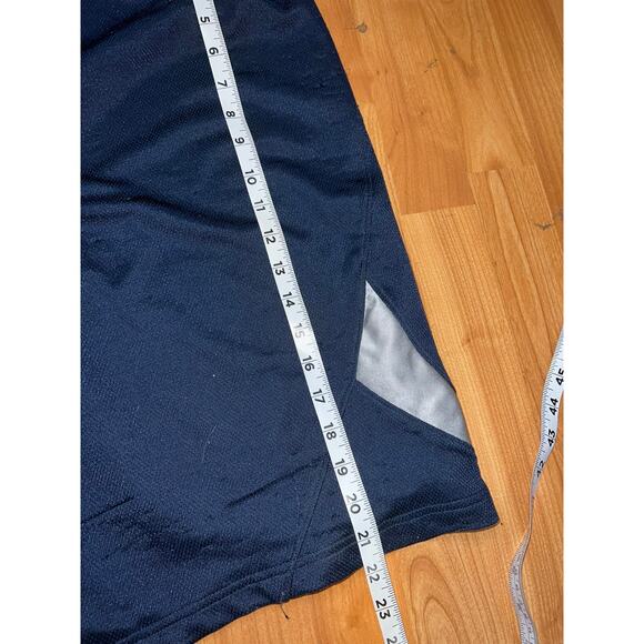 Nike Basketball Shorts Blue Silver Active Wear Bottoms Sports Large - Picture 7 of 7